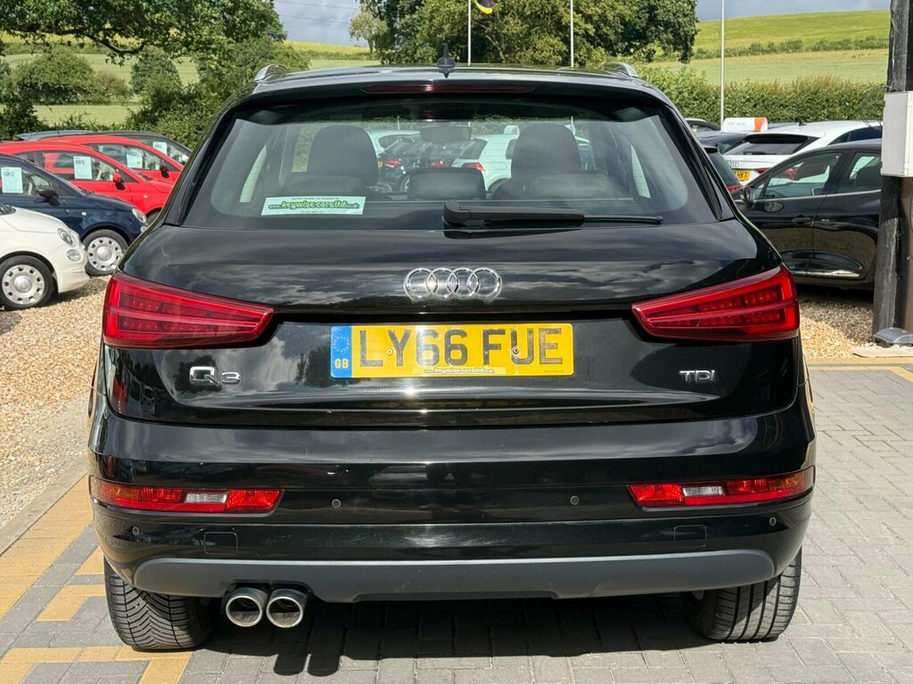 Audi Q3 2.0 Tdi Sport Euro 6 Ss LY66FUE Black #4