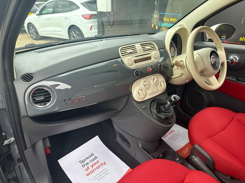Fiat 500 Hatchback 0.9 Twinair S Euro 5 Ss 201313 White #17