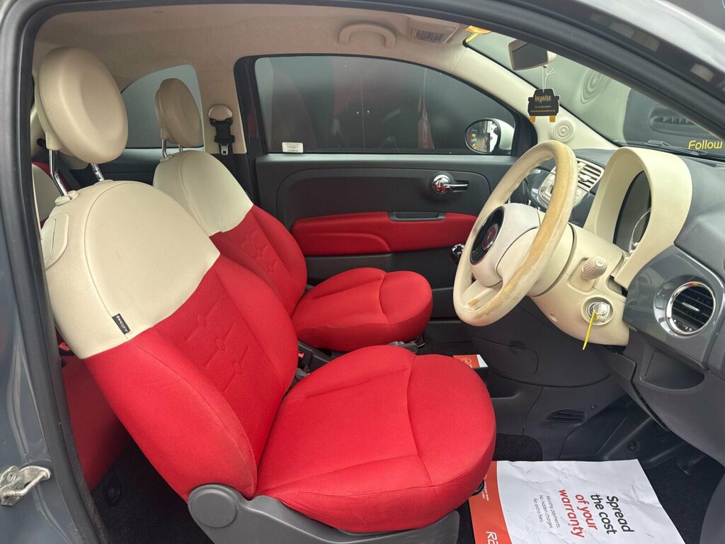 Fiat 500 Hatchback 0.9 Twinair S Euro 5 Ss 201313 White #13