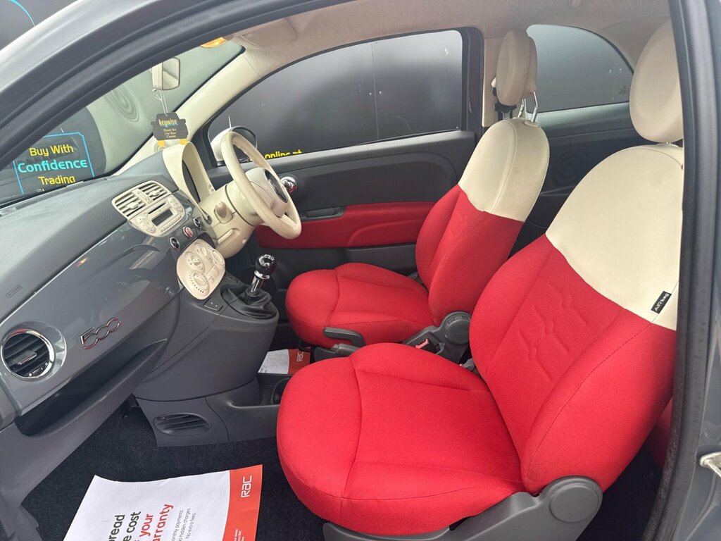 Fiat 500 Hatchback 0.9 Twinair S Euro 5 Ss 201313 White #16