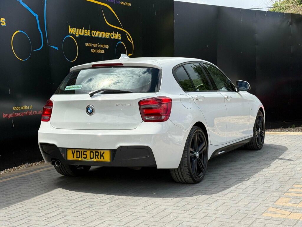 BMW 1 Series Hatchback 2.0 118D M Sport 5-Door 201565 Blue #5