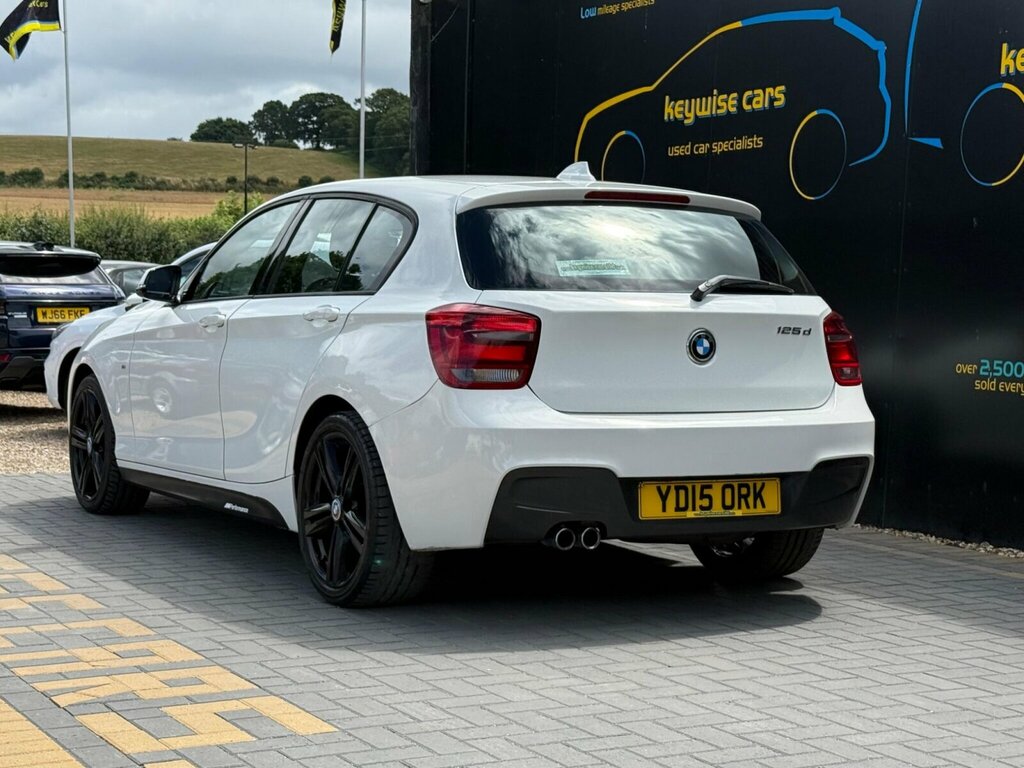 BMW 1 Series Hatchback 2.0 118D M Sport 5-Door 201565 Blue #3