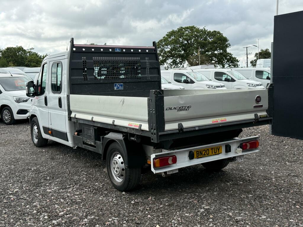 Fiat Ducato 2.3 Multijetii 35 Maxi 1-Way Tipper L H1 Euro 6 White #4