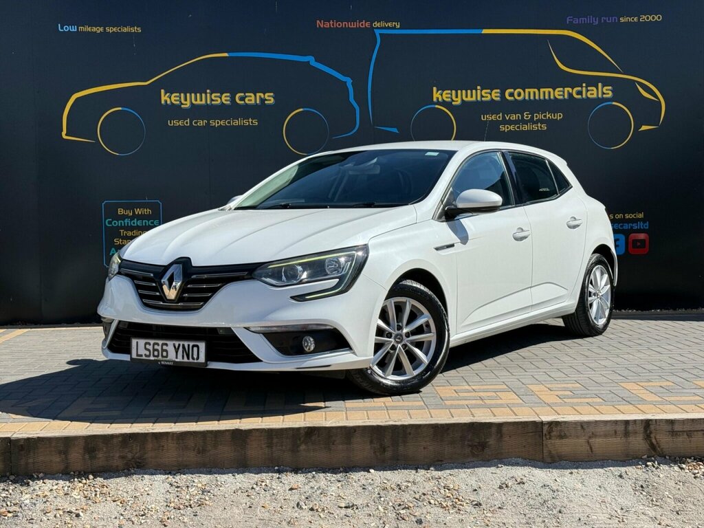 Renault Megane 1.2 Tce Dynamique Nav Euro 6 Ss White