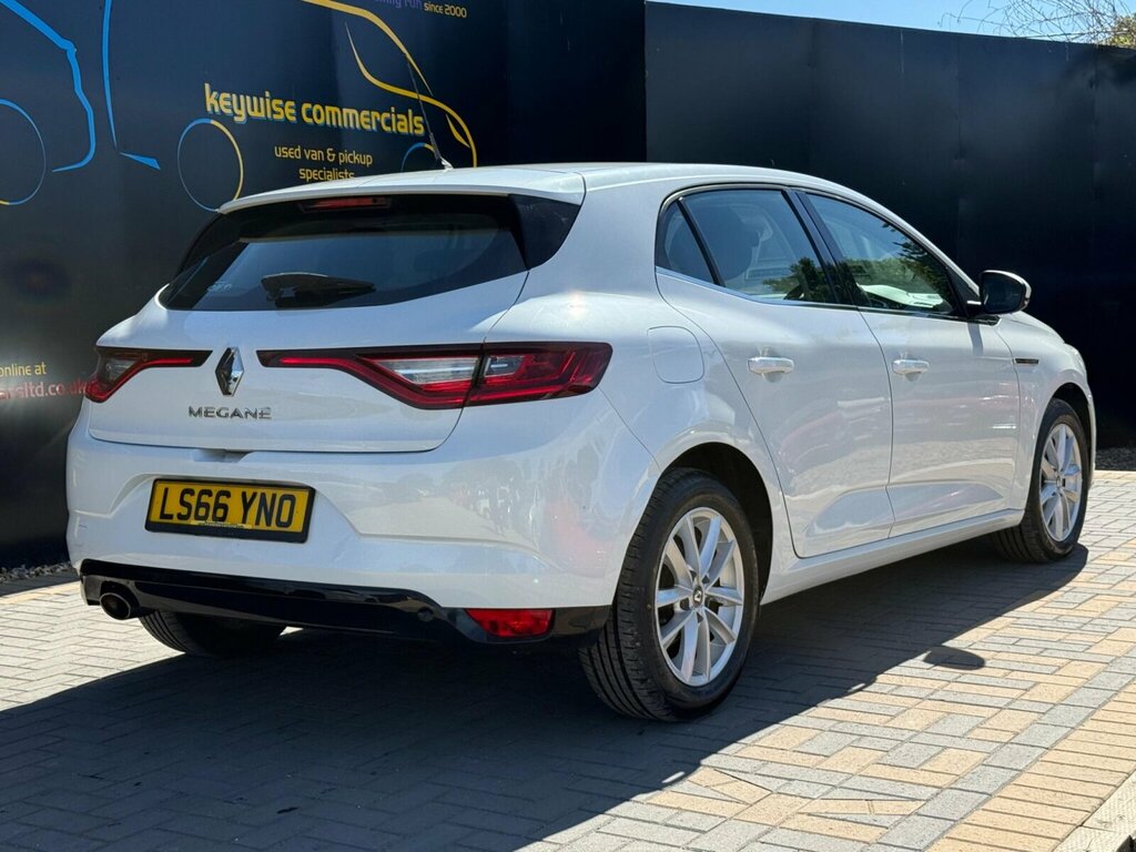 Renault Megane 1.2 Tce Dynamique Nav Euro 6 Ss White #5