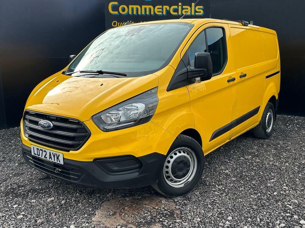 Ford Transit Custom 2.0 340 Ecoblue Leader L1 H1 Euro 6 Ss LD72AYK Yellow #2