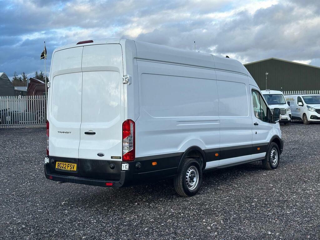 Ford Transit Custom 2.0 350 Ecoblue Leader Panel Van BG22FSV White #6