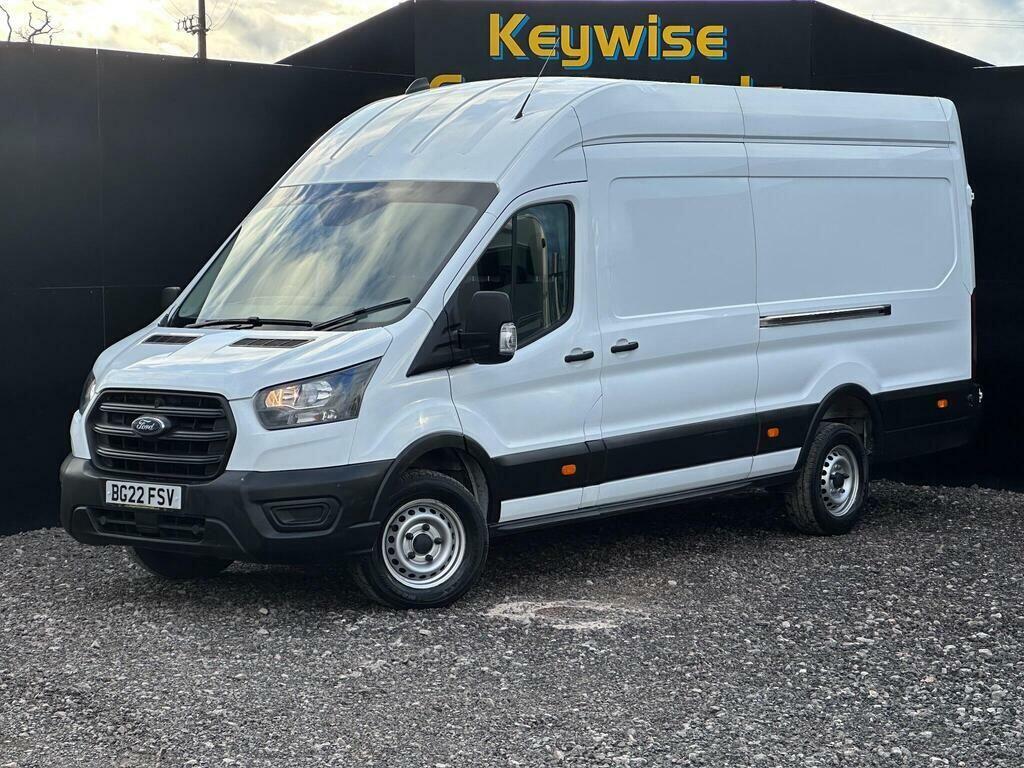 Ford Transit Custom 2.0 350 Ecoblue Leader Panel Van BG22FSV White