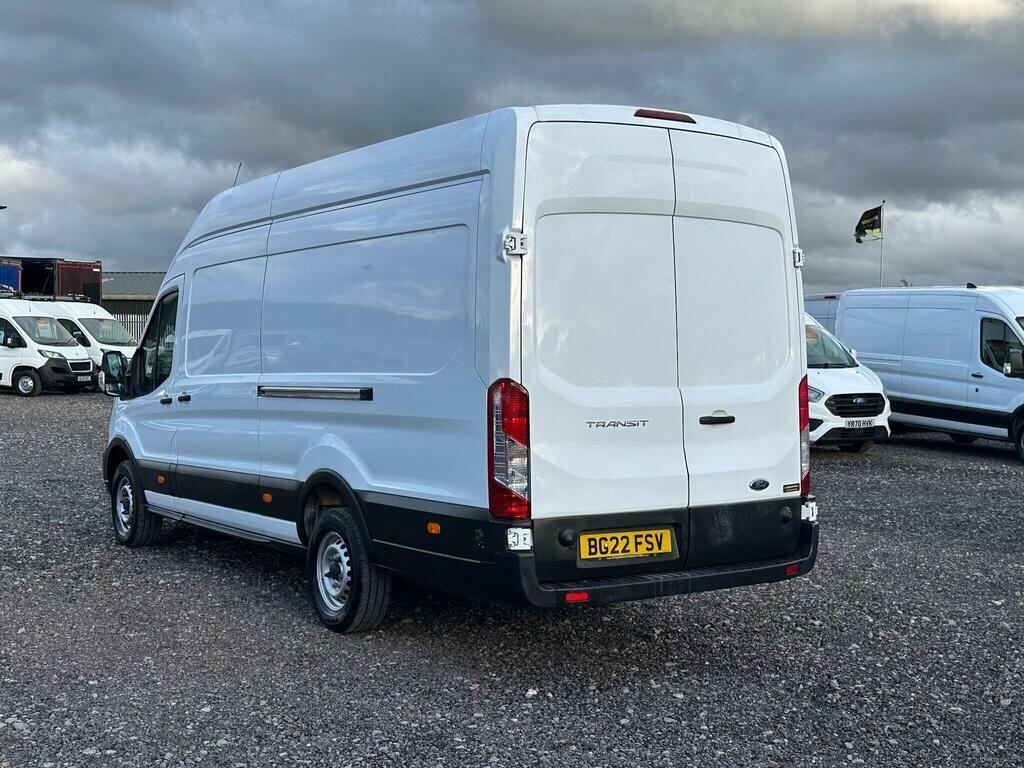 Ford Transit Custom 2.0 350 Ecoblue Leader Panel Van BG22FSV White #4