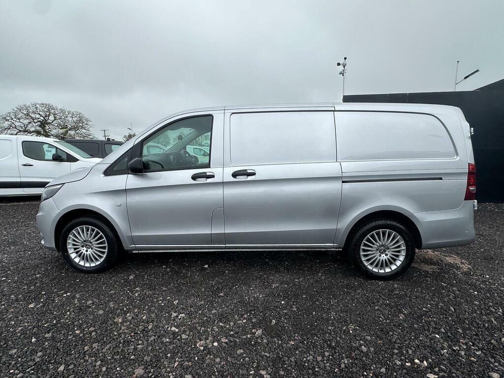 Mercedes-Benz Vito 2.0 116 Cdi Premium G-tronic Rwd L2 Euro 6 Ss 5 Silver #4