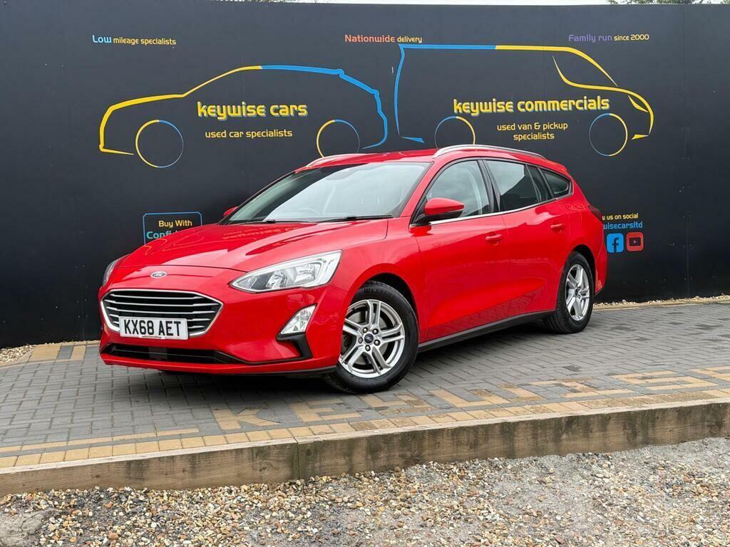 Ford Focus 1.0T Ecoboost Zetec Euro 6 Ss Red