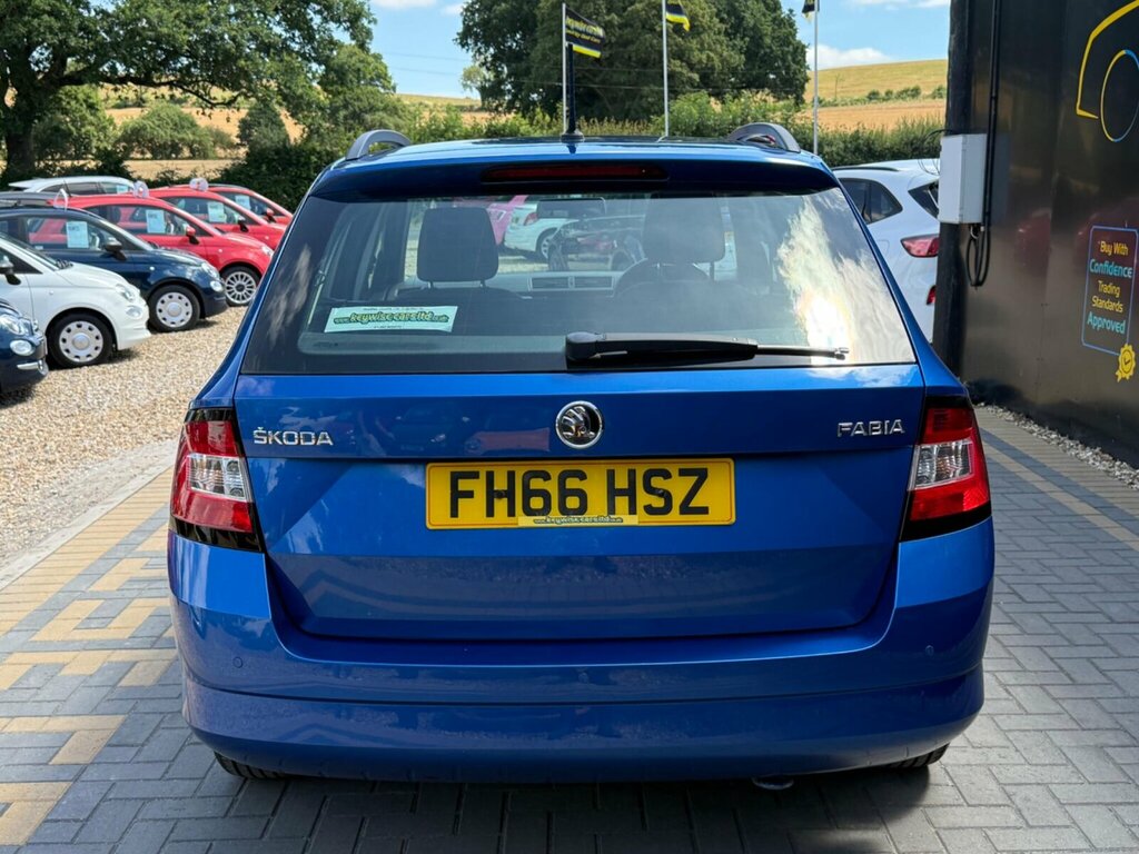 Skoda Fabia 1.2 Tsi Se Dsg Euro 6 Ss Blue #4
