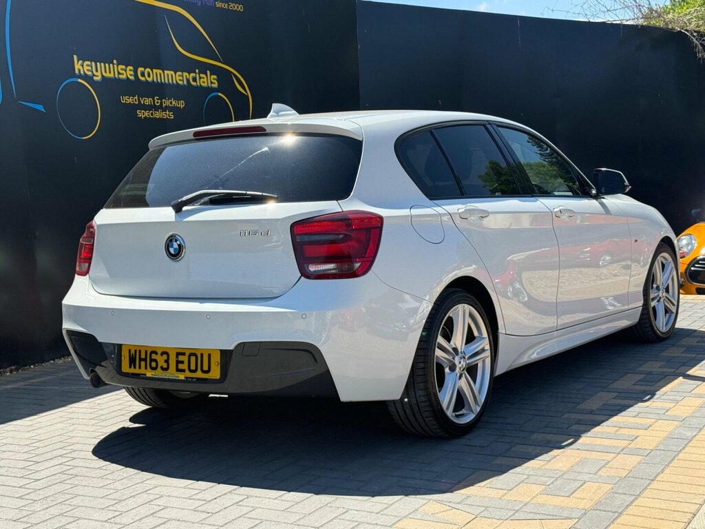 BMW 1 Series 2.0 116D M Sport Euro 5 Ss White #5