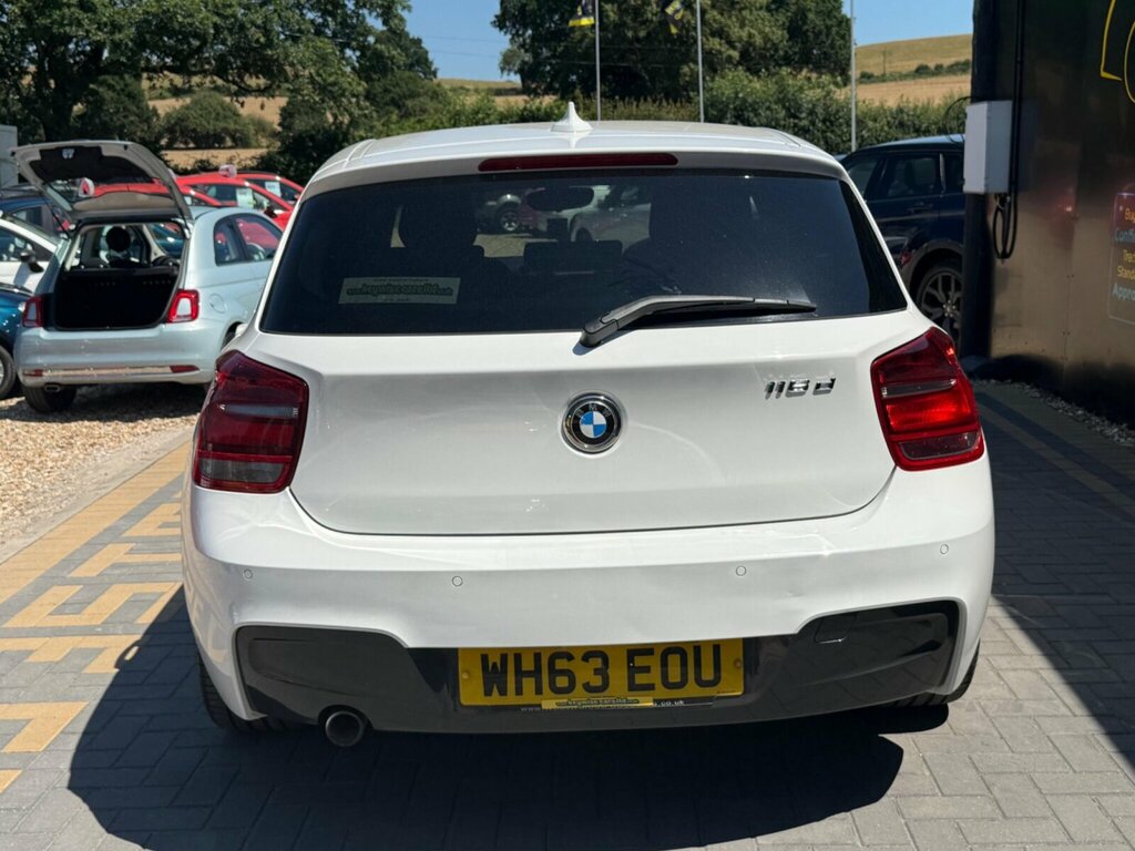 BMW 1 Series 2.0 116D M Sport Euro 5 Ss White #4