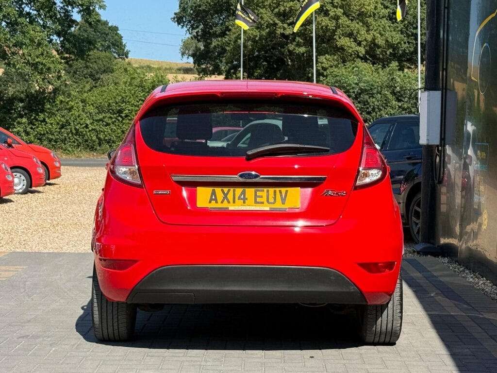 Ford Fiesta 1.0T Ecoboost Titanium Euro 5 Ss Red #4