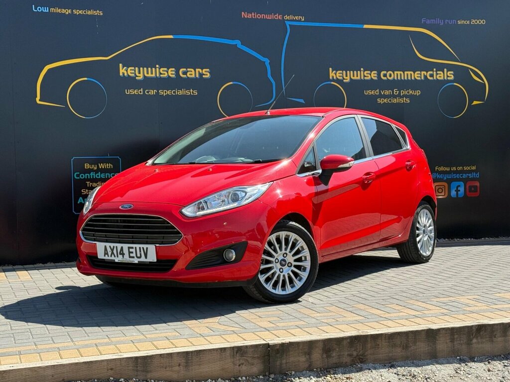 Ford Fiesta 1.0T Ecoboost Titanium Euro 5 Ss Red