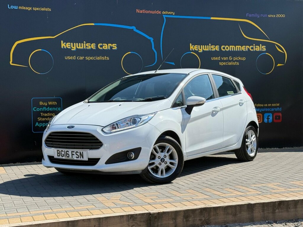 Ford Fiesta 1.25 Zetec Euro 6 White