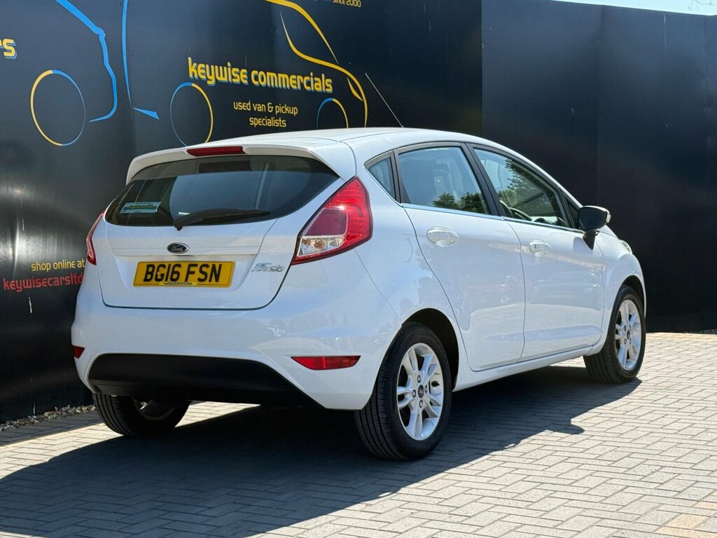 Ford Fiesta 1.25 Zetec Euro 6 White #5