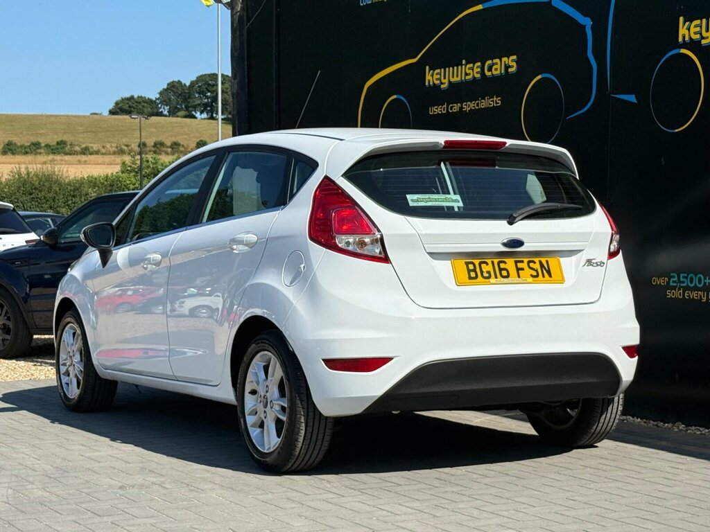 Ford Fiesta 1.25 Zetec Euro 6 White #3