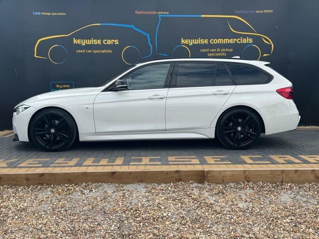 BMW 3 Series 2.0 320D M Sport Touring Euro 6 Ss White #2