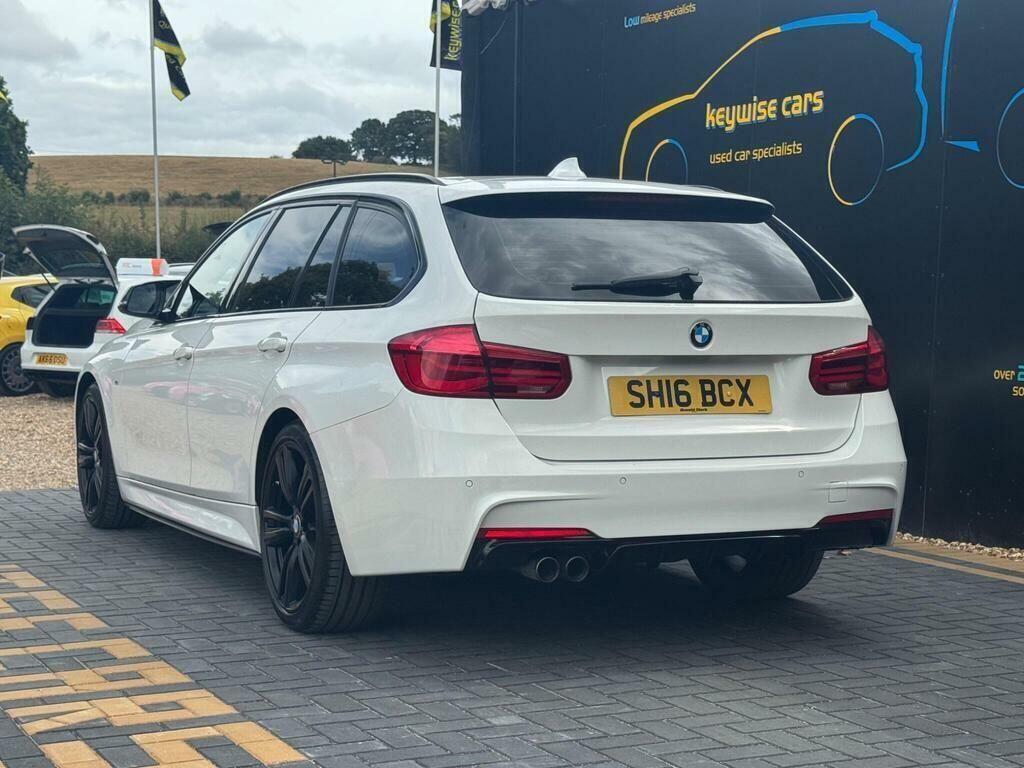 BMW 3 Series 2.0 320D M Sport Touring Euro 6 Ss White #3