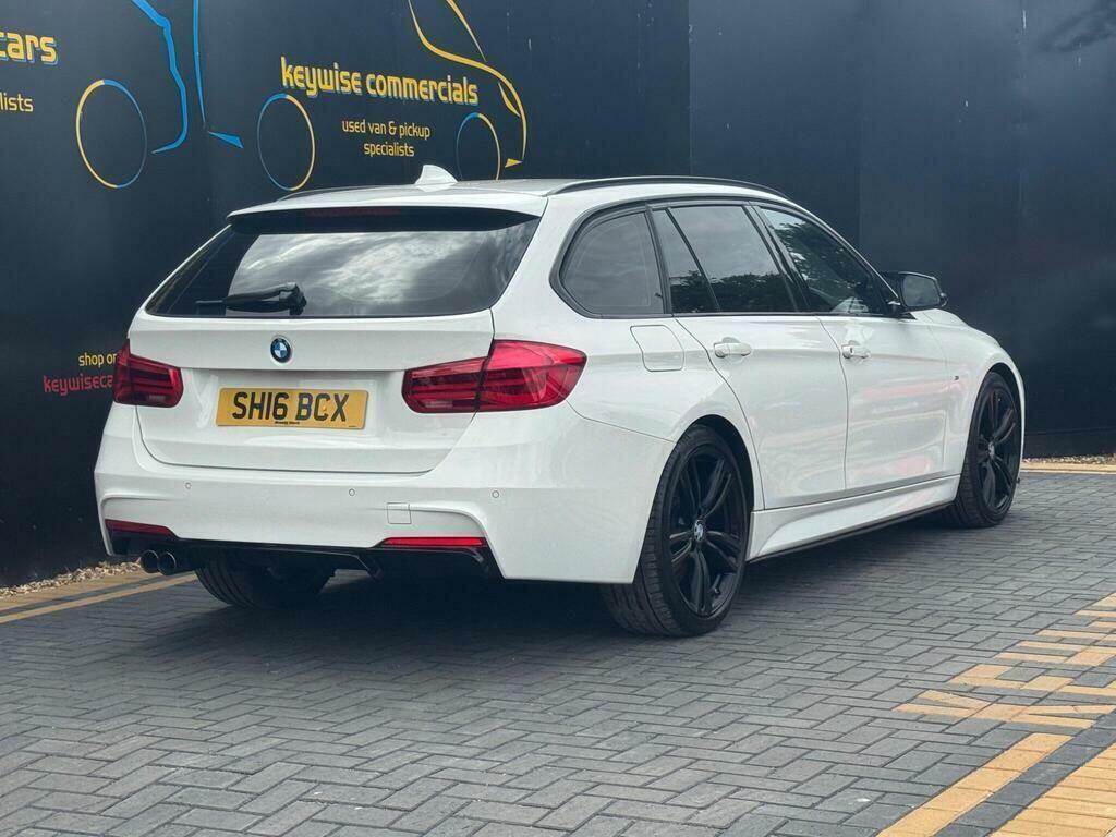 BMW 3 Series 2.0 320D M Sport Touring Euro 6 Ss White #5