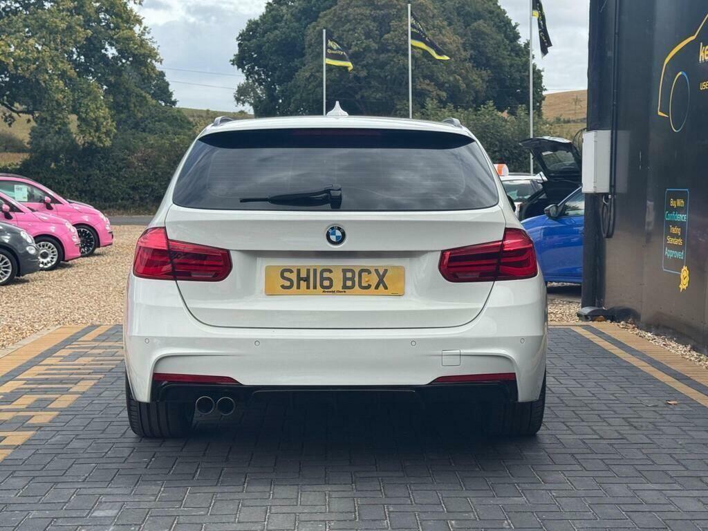 BMW 3 Series 2.0 320D M Sport Touring Euro 6 Ss White #4