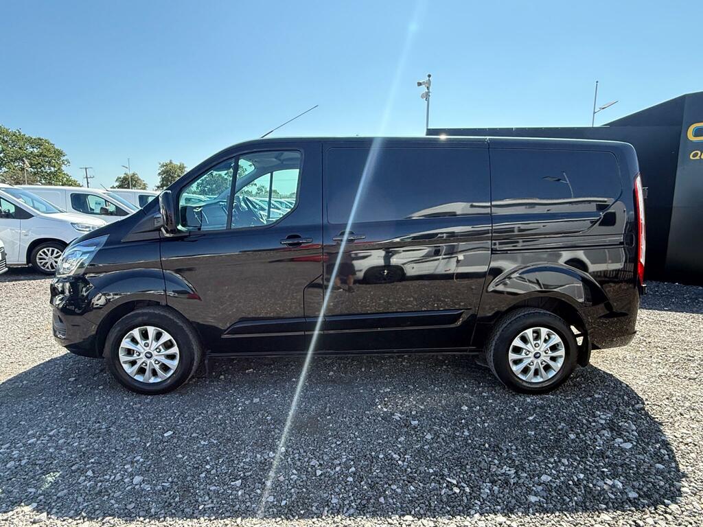 Ford Transit Custom 2.0 300 Ecoblue Limited L1 H1 Euro 6 Ss BT72EPX Black #4