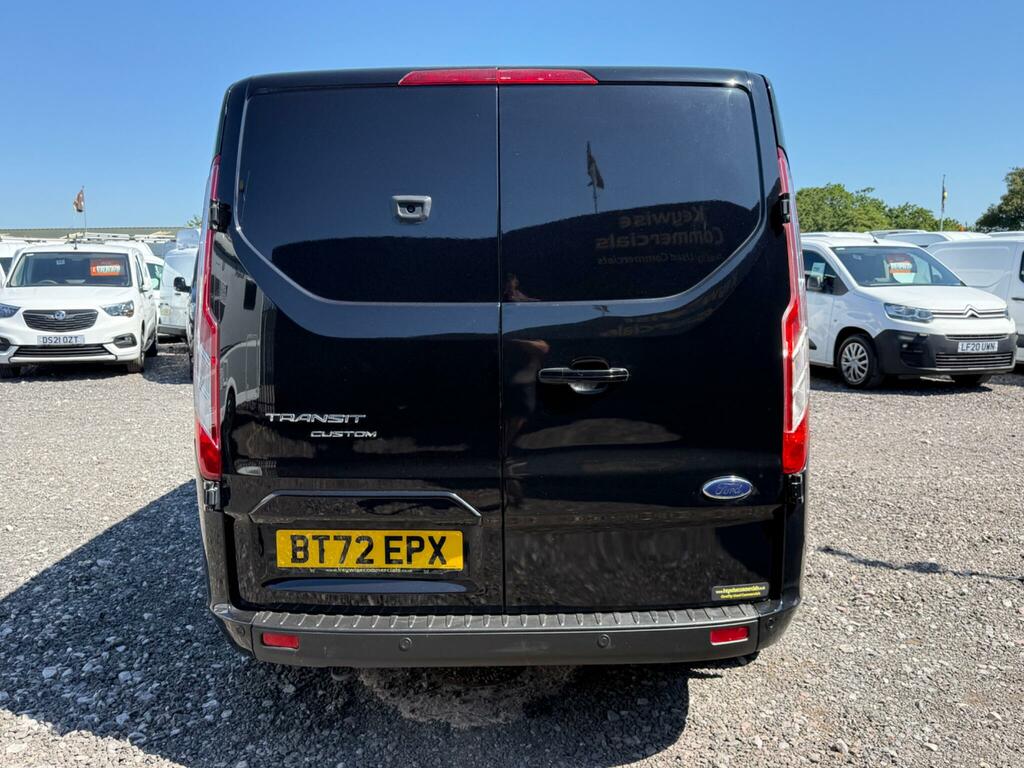Ford Transit Custom 2.0 300 Ecoblue Limited L1 H1 Euro 6 Ss BT72EPX Black #6