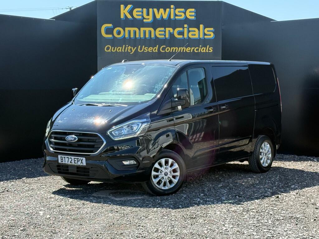 Ford Transit Custom 2.0 300 Ecoblue Limited L1 H1 Euro 6 Ss Black