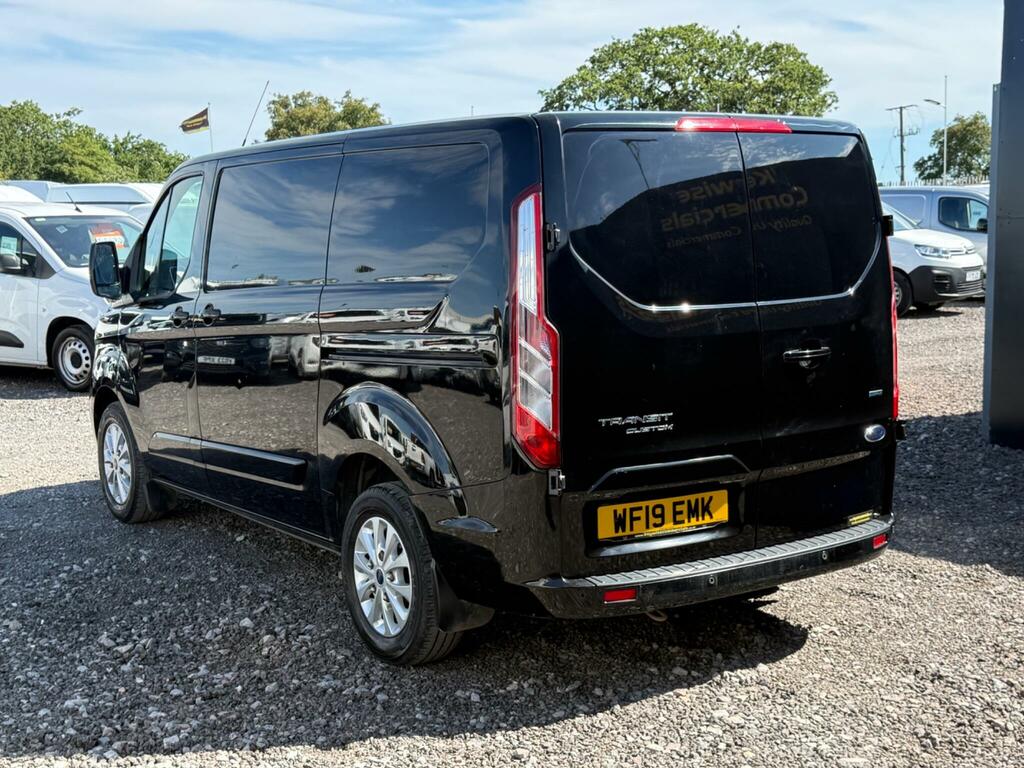 Ford Transit Custom 2.0 280 Ecoblue Limited L1 H1 Euro 6 Black #4