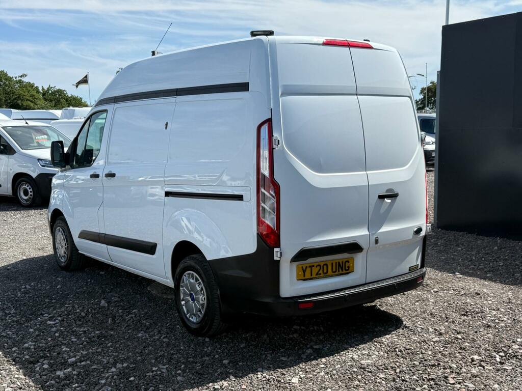 Ford Transit Custom 2.0 300 Ecoblue Leader L1 H2 Euro 6 Ss YT20UNG White #4