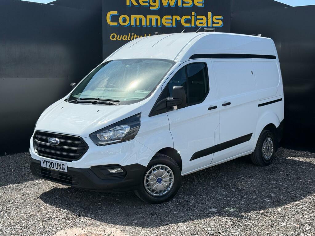 Ford Transit Custom 2.0 300 Ecoblue Leader L1 H2 Euro 6 Ss YT20UNG White #2