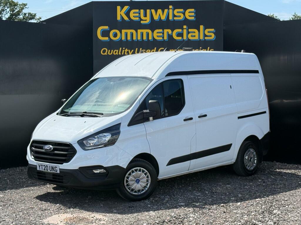 Ford Transit Custom 2.0 300 Ecoblue Leader L1 H2 Euro 6 Ss White