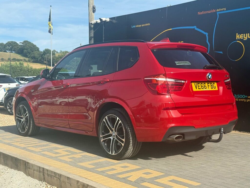 BMW X3 2.0 20D M Sport Xdrive Euro 6 Ss Red #3