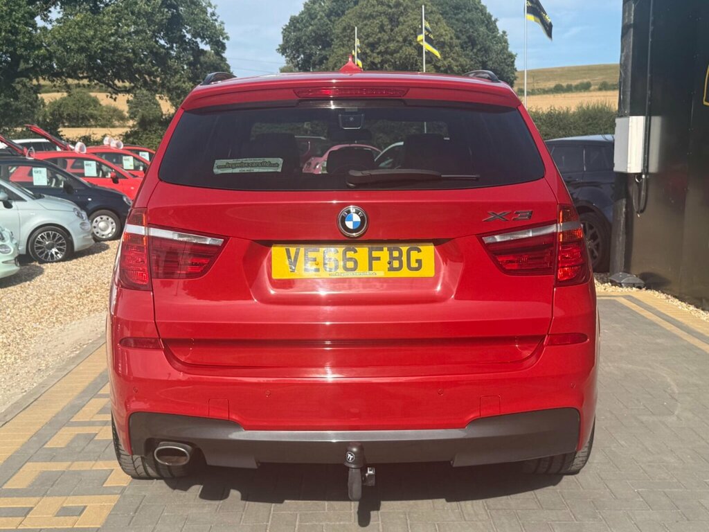 BMW X3 2.0 20D M Sport Xdrive Euro 6 Ss Red #4