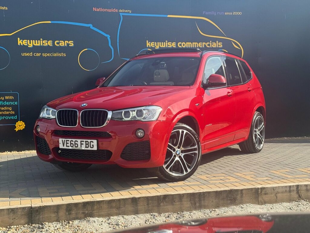 BMW X3 2.0 20D M Sport Xdrive Euro 6 Ss Red