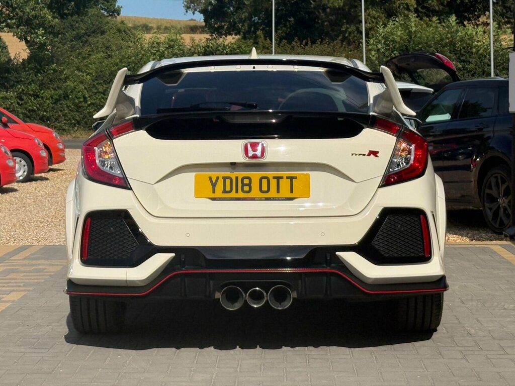 Honda Civic 2.0 I-vtec Type R Gt Euro 6 Ss White #4
