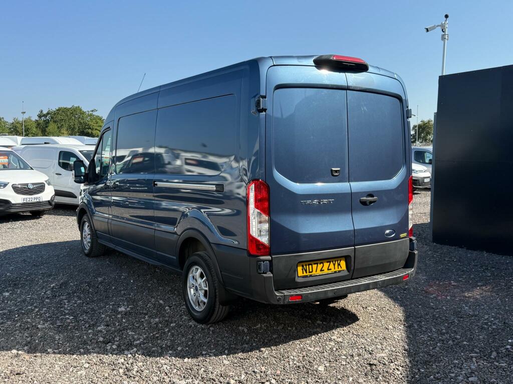 Ford Transit Custom 2.0 350 Ecoblue Limited Fwd L3 H2 Euro 6 Ss ND72ZYK Blue #4