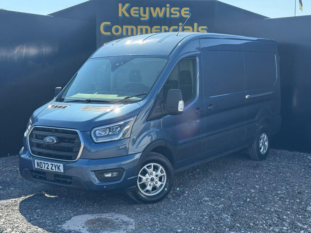Ford Transit Custom 2.0 350 Ecoblue Limited Fwd L3 H2 Euro 6 Ss ND72ZYK Blue #2