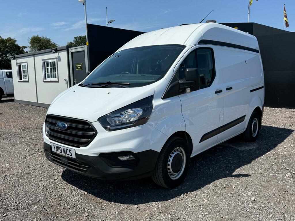 Ford Transit Custom 2.0 300 Ecoblue L1 H2 Euro 6 White #3