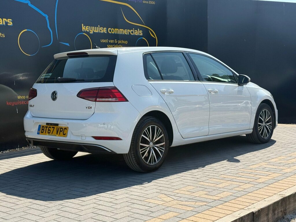 Volkswagen Golf 1.6 Tdi Se Euro 6 Ss White #5