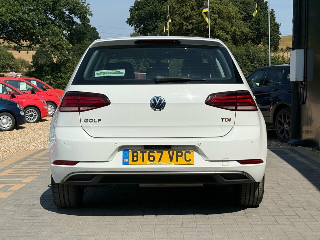Volkswagen Golf 1.6 Tdi Se Euro 6 Ss White #4