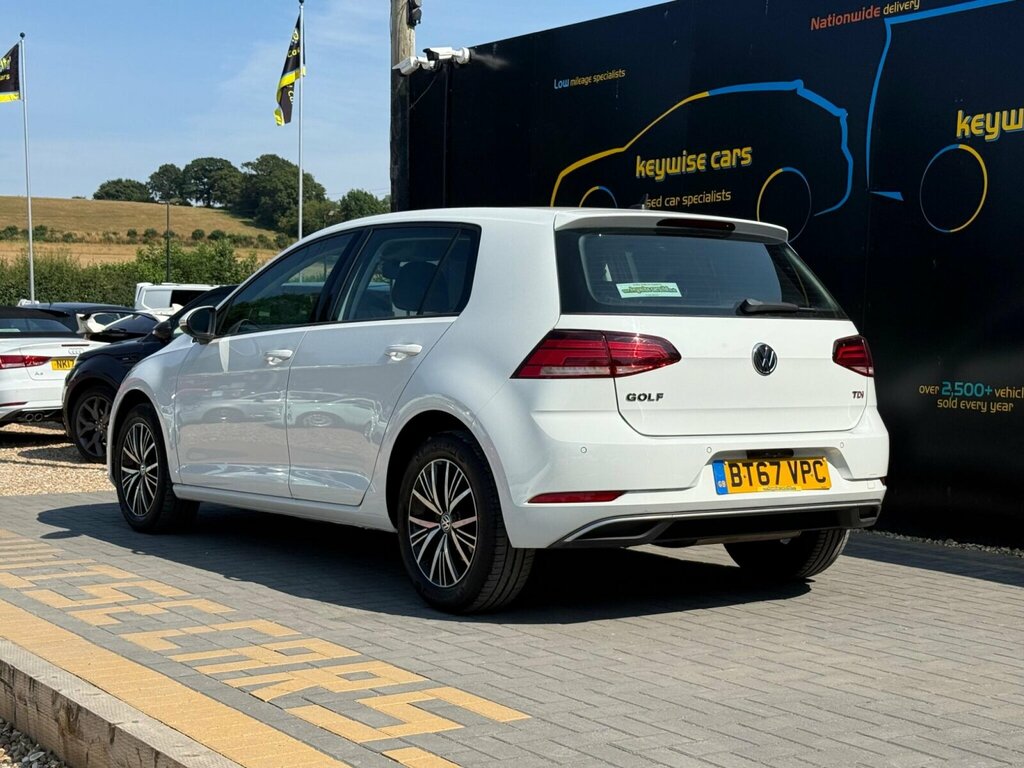Volkswagen Golf 1.6 Tdi Se Euro 6 Ss White #3