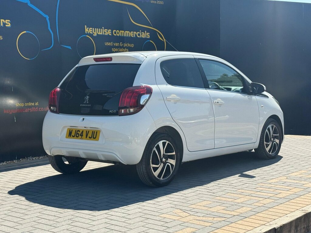Peugeot 108 1.2 Vti Puretech Allure Euro 5 White #5