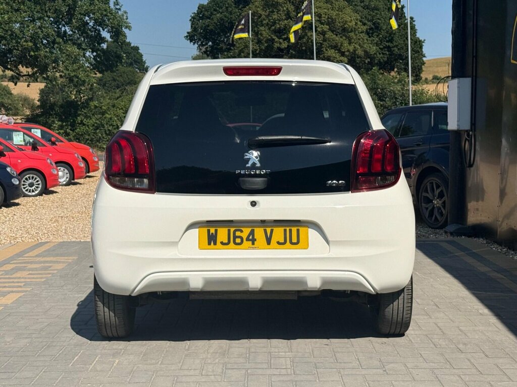 Peugeot 108 1.2 Vti Puretech Allure Euro 5 White #4