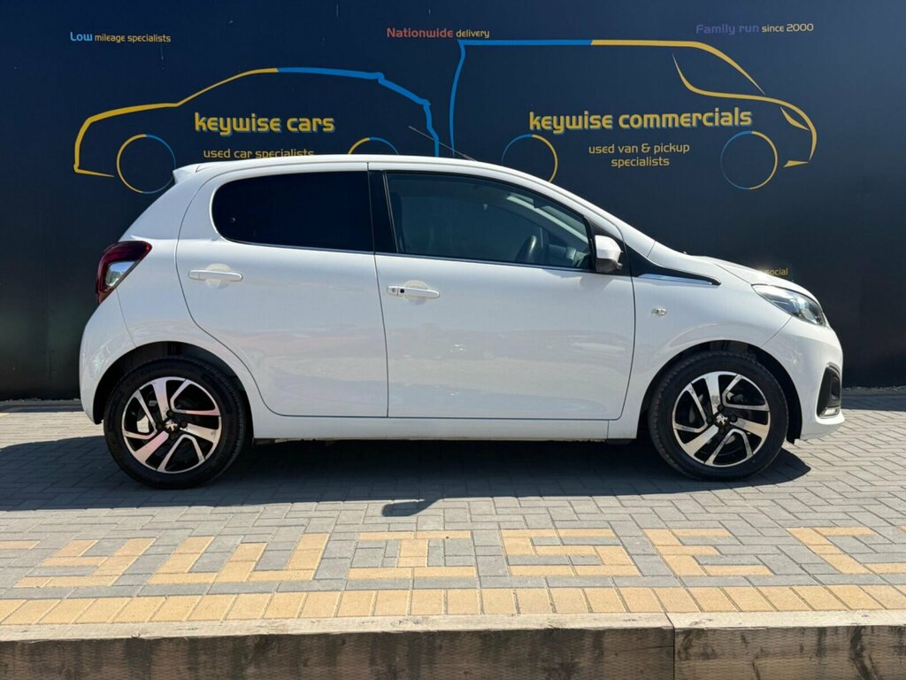 Peugeot 108 1.2 Vti Puretech Allure Euro 5 White #6