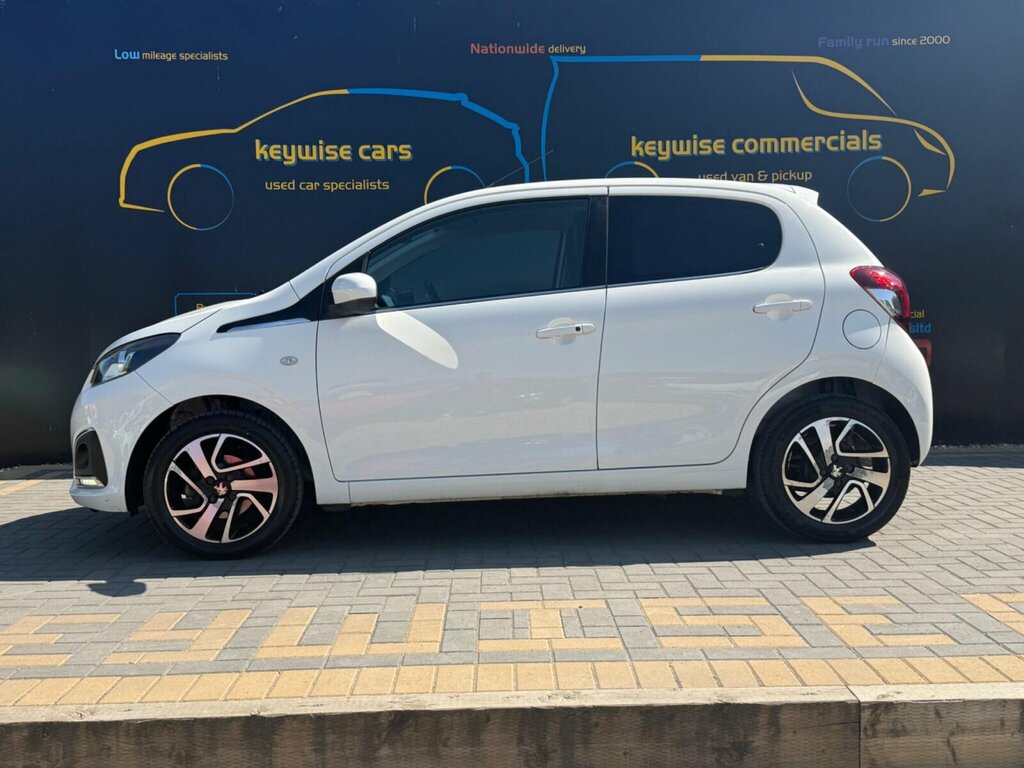 Peugeot 108 1.2 Vti Puretech Allure Euro 5 White #2