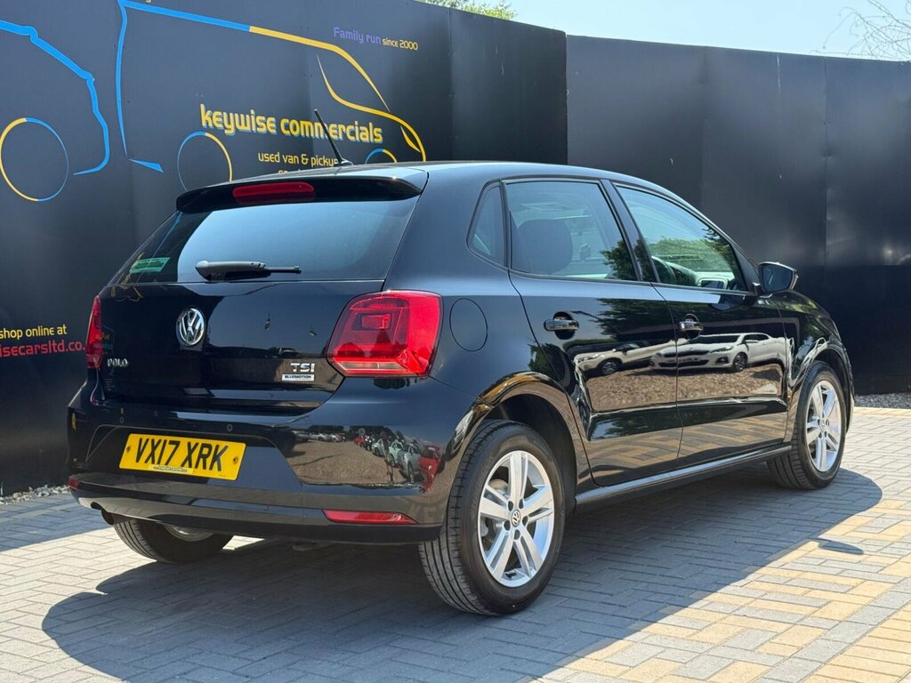 Volkswagen Polo 1.2 Tsi Bluemotion Tech Match Euro 6 Ss Black #5