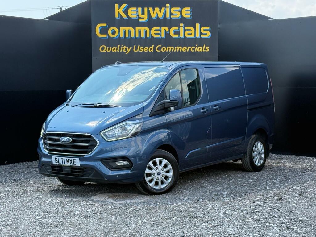 Ford Transit Custom 2.0 300 Ecoblue Limited L1 H1 Euro 6 Ss Blue